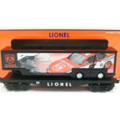 Sale Lionel 6-26353 Kasey Kahne Flatcar w/Trailer - Your Source for Gaming Essentials Trains