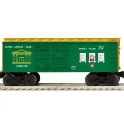 Lionel 6-27946 O #6050-25 Christmas Savings Boxcar - Your Source for Gaming Essentials Trains