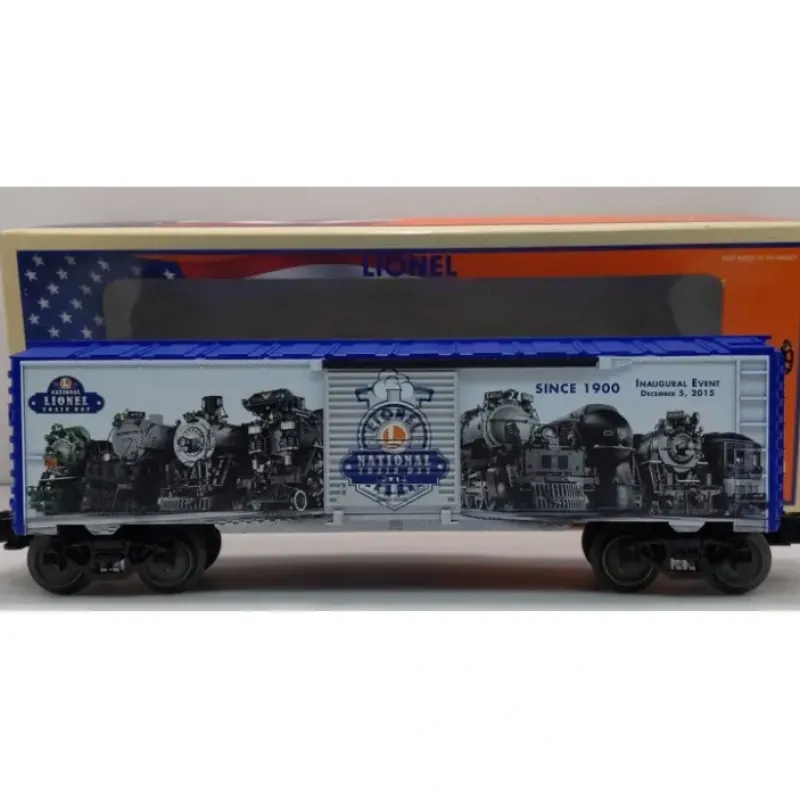 New Lionel 6-83497 O 2015 National Train Day Boxcar - Your Source for Gaming Essentials Trains
