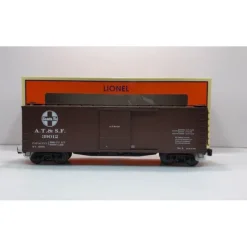 Lionel 6-29385 O Atchison Topeka Santa Fe Double-Sheathed Boxcar #39012 - Your Source for Gaming Essentials Trains