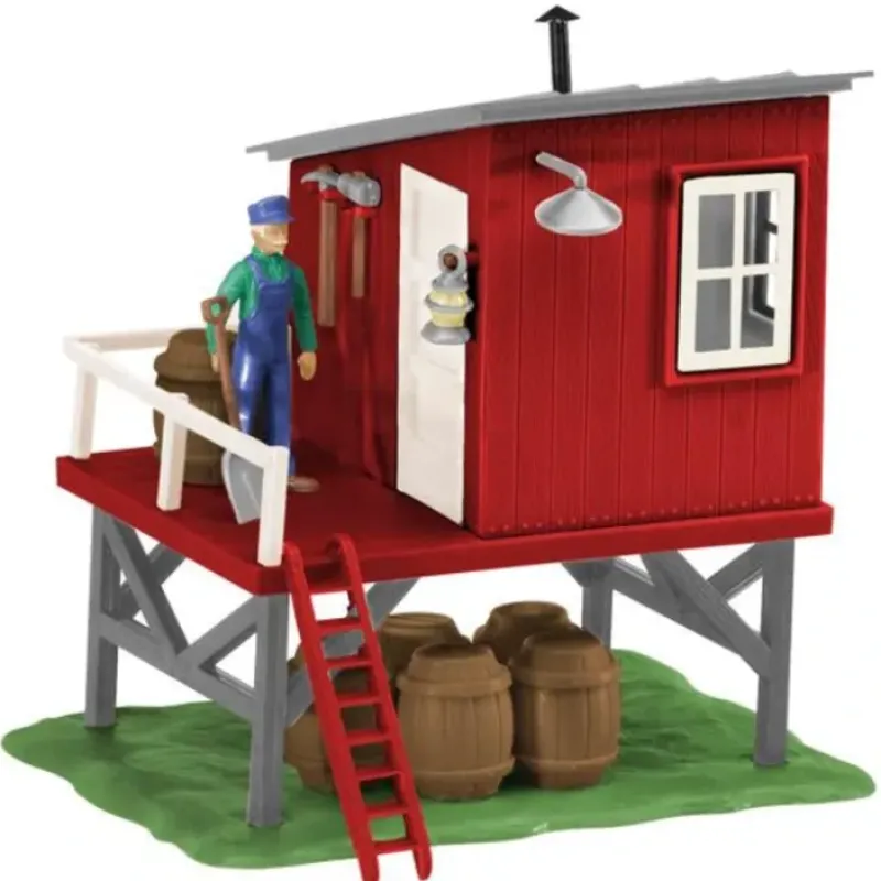 New Lionel 6-81626 O Built-Up Barrel Shed Building - Your Source for Gaming Essentials Trains