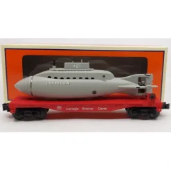 Best Lionel 6-26694 O Carnegie Science Center Flatcar w/Sub - Your Source for Gaming Essentials Trains