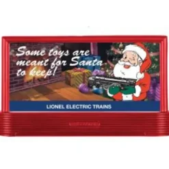 New Lionel 6-35295 O Christmas Billboard Set - Your Source for Gaming Essentials Trains