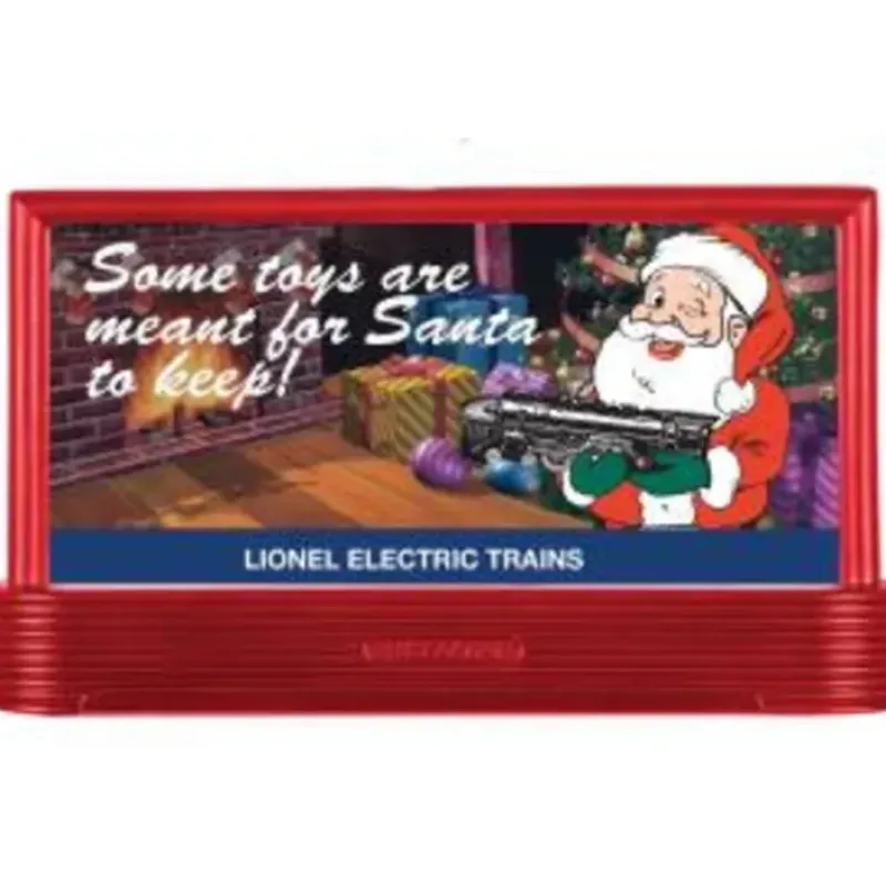 New Lionel 6-35295 O Christmas Billboard Set - Your Source for Gaming Essentials Trains