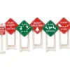 Online Lionel 6-37185 O Christmas Railroad Signs (Set of 6) - Your Source for Gaming Essentials Trains