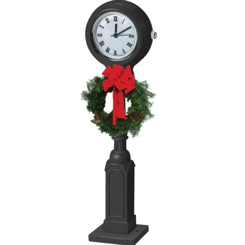 Hot Lionel 6-82005 O Christmas Wreath Clock Tower - Your Source for Gaming Essentials Trains