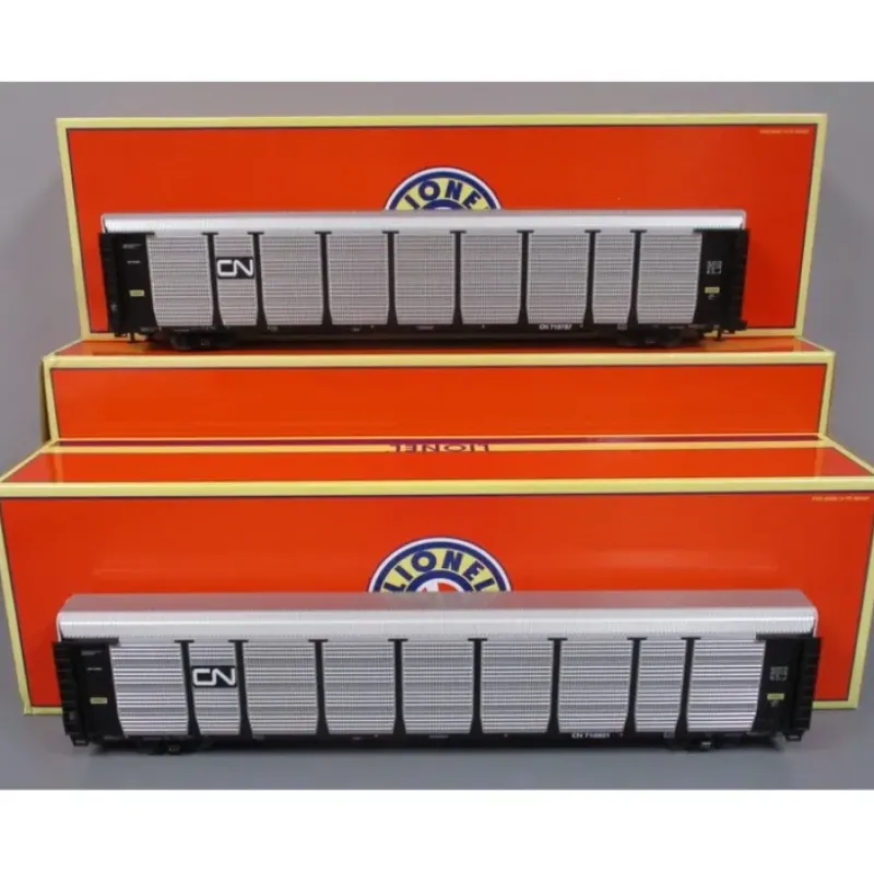 Hot Lionel 6-19397 O CN 89' Autorack Cars (Set of 2) - Your Source for Gaming Essentials Trains