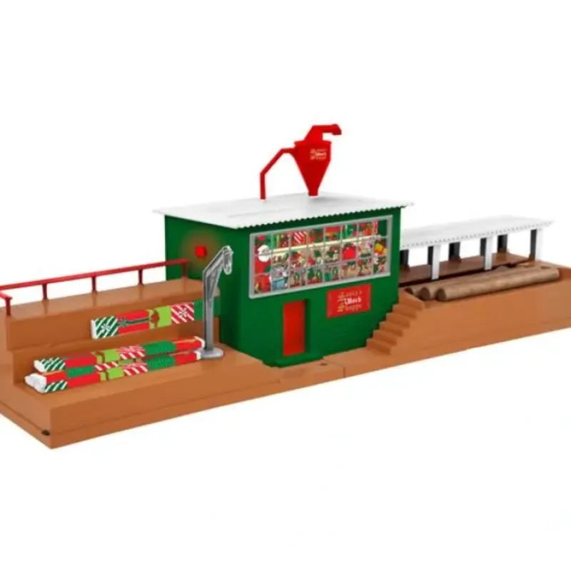 Discount Lionel 6-82050 O Command Control Santa's Workshop Sawmill w/Sound - Your Source for Gaming Essentials Trains