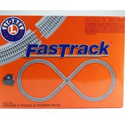 Online Lionel 6-81735 O FasTrack Figure-8 Track Expander Pack with CW-80 Power Pack - Your Source for Gaming Essentials Trains