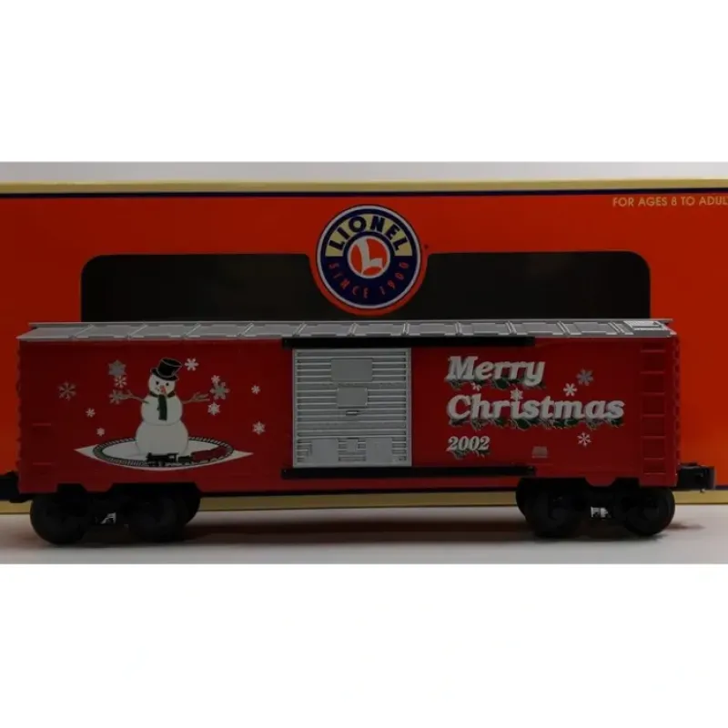 Lionel 6-36243 O Gauge 2002 Christmas Boxcar - Your Source for Gaming Essentials Trains