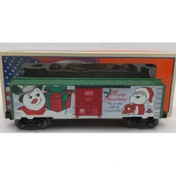 New Lionel 6-82691 O Gauge 2015 Christmas Santa & Frosty Boxcar - Your Source for Gaming Essentials Trains