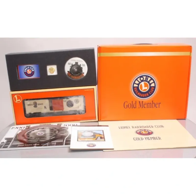 Sale Lionel 6-19991 O Gauge 2000 Lionel Railroader Club Gold Member Box Set NIB - Your Source for Gaming Essentials Trains