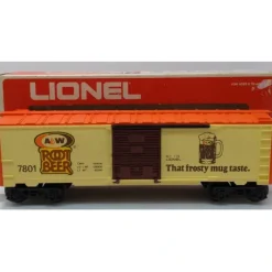 Sale Lionel 6-7801 O Gauge A&W Root Beer Boxcar LN/Box - Your Source for Gaming Essentials Trains