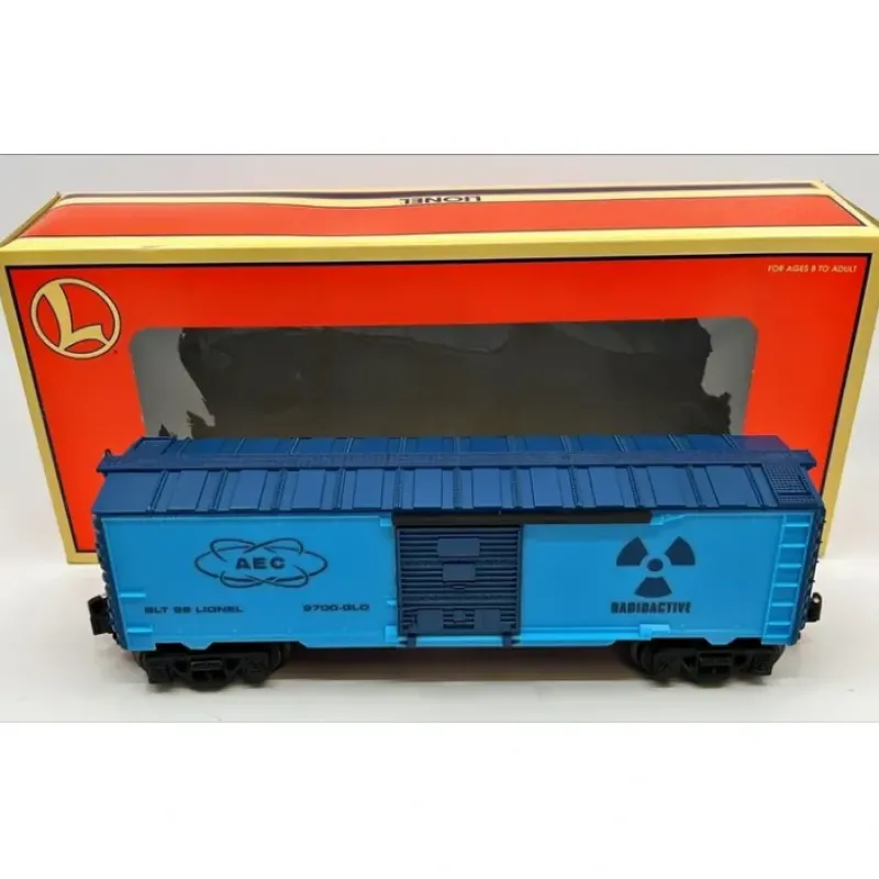 Hot Lionel 6-26230 O Gauge AEC Blue Radioactive Glow in the Dark Boxcar LN/Box - Your Source for Gaming Essentials Trains