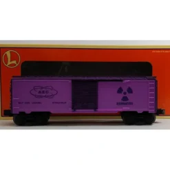 Outlet Lionel 6-26271 O Gauge AEC Glow in the Dark Purple Boxcar - Your Source for Gaming Essentials Trains