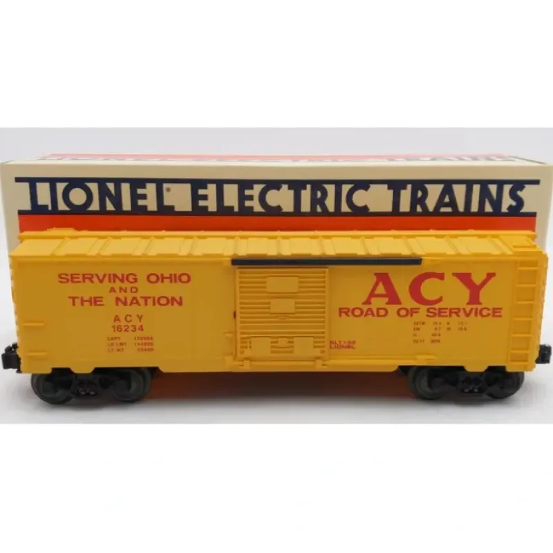 Clearance Lionel 6-16234 O Gauge Akron, Canton, & Youngstown Boxcar VG/Box - Your Source for Gaming Essentials Trains