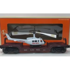 Best Lionel 6-16968 O Gauge Aviation Flatcar with Ertl Helicopter #6461 LN/Box - Your Source for Gaming Essentials Trains