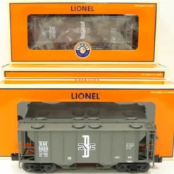 Clearance Lionel 6-11853 O Gauge Boston & Maine 2-Bay PS-2 Covered Hopper 2-Car Set - Your Source for Gaming Essentials Trains