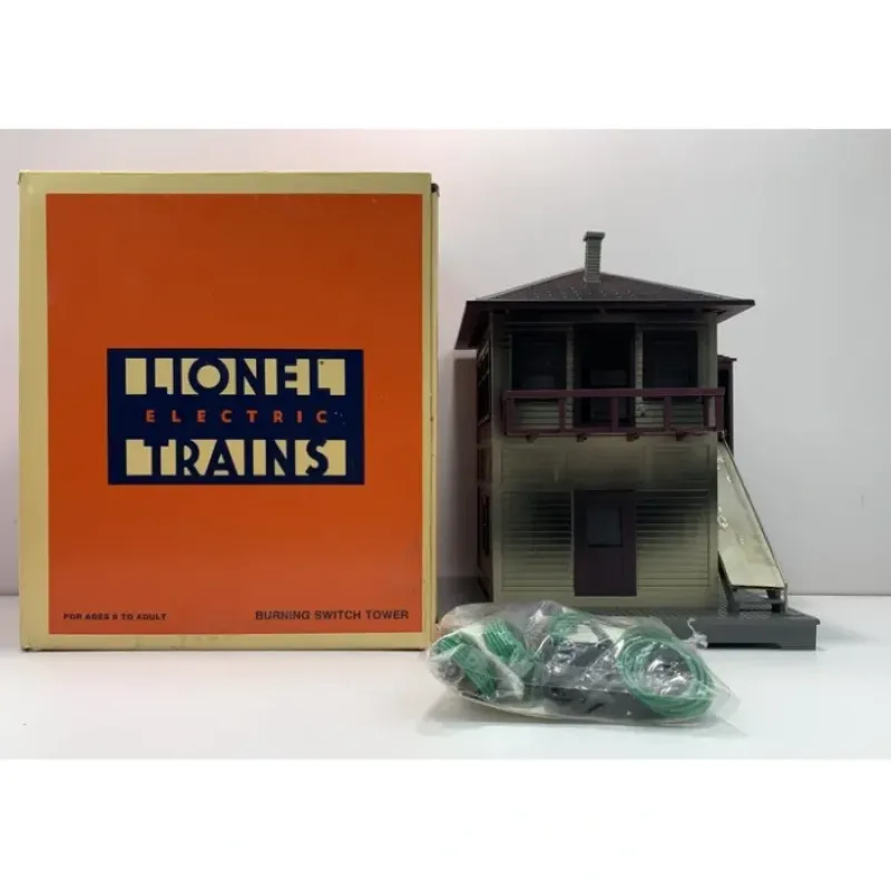 Clearance Lionel 6-12768 O Gauge Burning Switch Tower NIB - Your Source for Gaming Essentials Trains