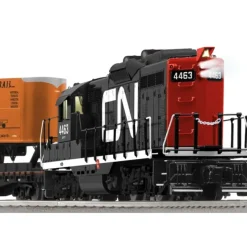 Lionel 6-11181 O Gauge Canadian National GP-9 Piggyback Diesel Freight Train Set - Your Source for Gaming Essentials Trains