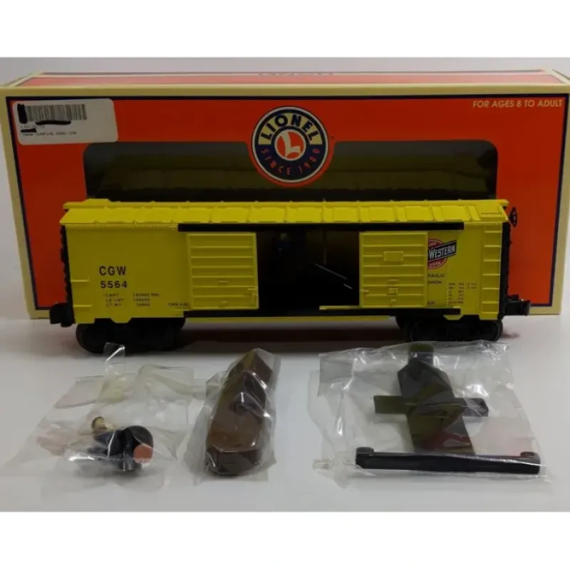 Clearance Lionel 6-36732 O Gauge Chicago & North Western Operating Jumping Hobo Car #5564 - Your Source for Gaming Essentials Trains