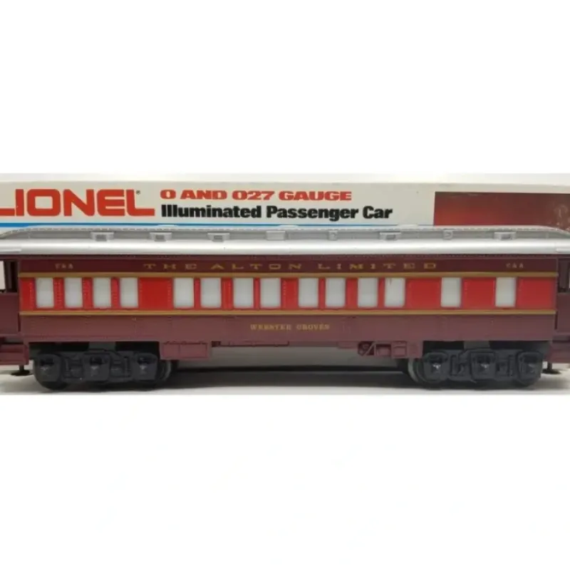 Clearance Lionel 6-9557 O Gauge Chicago & Alton "Webster Groves" Passenger Car LN/Box - Your Source for Gaming Essentials Trains
