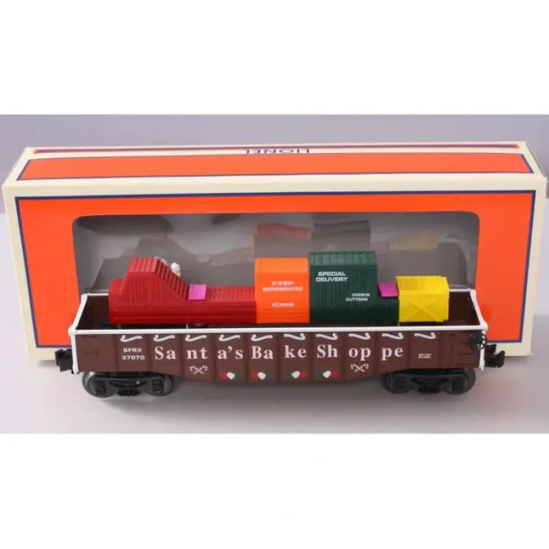 Lionel 6-37070 O Gauge Christmas Gingerbread Animated Gondola Car - Your Source for Gaming Essentials Trains