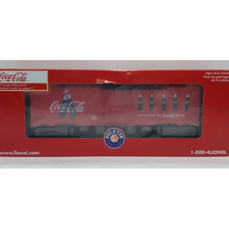 Outlet Lionel 6-82690 O Gauge Coca-Cola Anniversary Bottle Boxcar #82690 (3-Rail) - Your Source for Gaming Essentials Trains