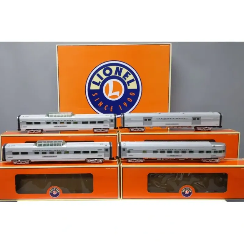 Hot Lionel 6-25722 O Gauge D&RGW California Zephyr 18'' Aluminum Passenger 4-Car Set - Your Source for Gaming Essentials Trains