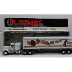 Best Lionel 6-12842 O Gauge Dunkin Donuts Tractor Trailer Truck NIB - Your Source for Gaming Essentials Trains