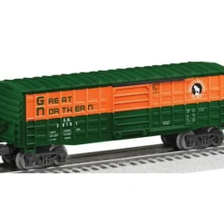 Lionel 6-36191 O Gauge Great Northern Waffle-Side Boxcar - Your Source for Gaming Essentials Trains