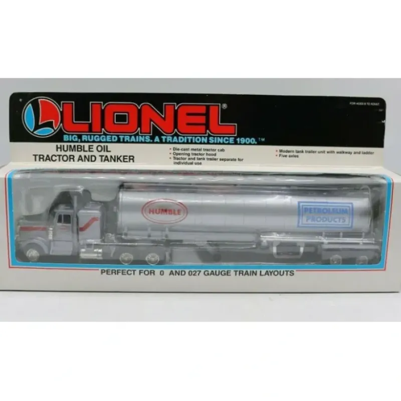Lionel 6-12837 O Gauge Humble Oil Tractor Trailer & Tanker NIB - Your Source for Gaming Essentials Trains