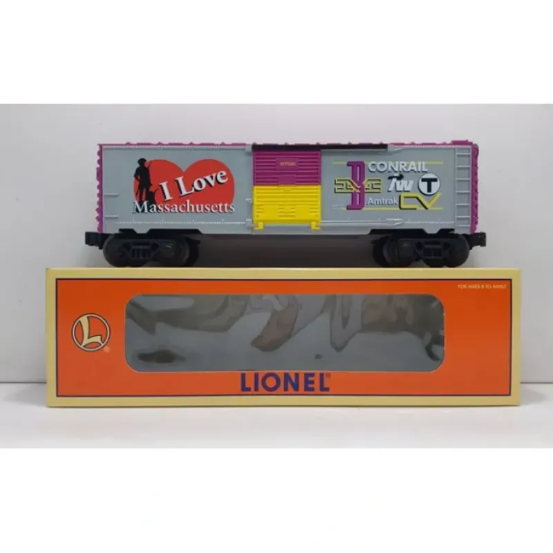 Sale Lionel 6-19951 O Gauge I Love Massachusetts Boxcar - Your Source for Gaming Essentials Trains