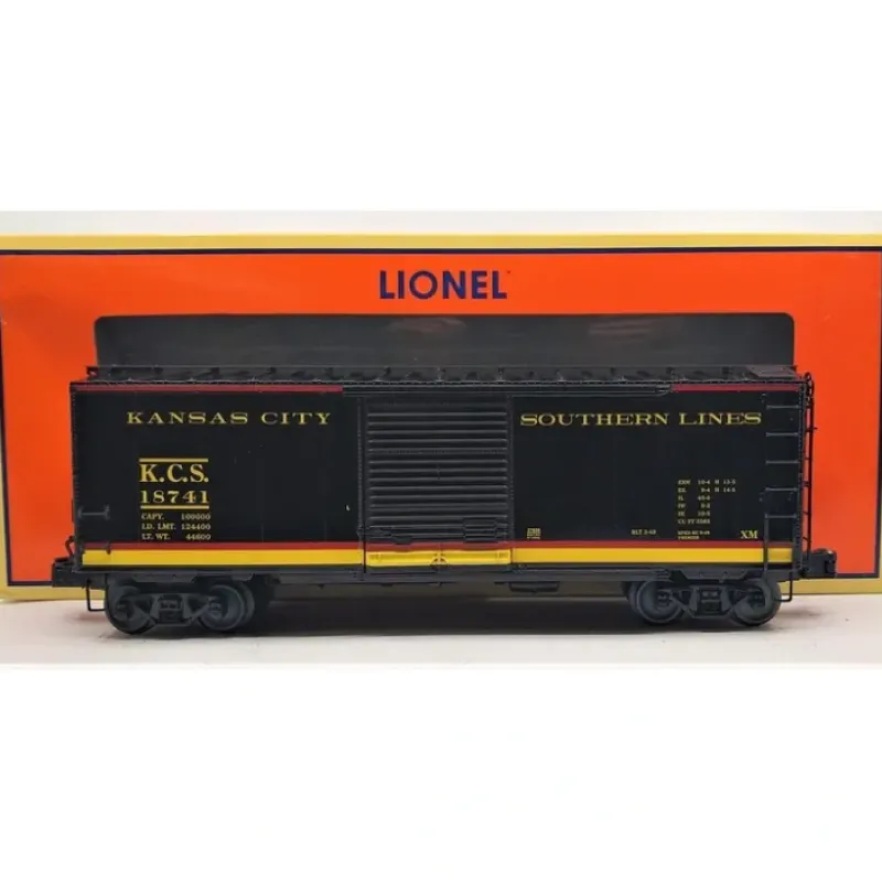 Clearance Lionel 6-27856 O Gauge Kansas City Southern PS-1 Boxcar #18741 - Your Source for Gaming Essentials Trains