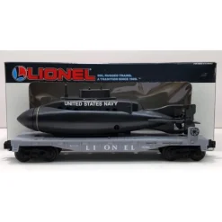 Sale Lionel 6-16351 O Gauge Lionel Lines Flatcar with Navy Submarine NIB - Your Source for Gaming Essentials Trains
