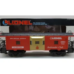 Online Lionel 6-16804 O Gauge Lionel Railroader Club Bay Window Caboose NIB - Your Source for Gaming Essentials Trains
