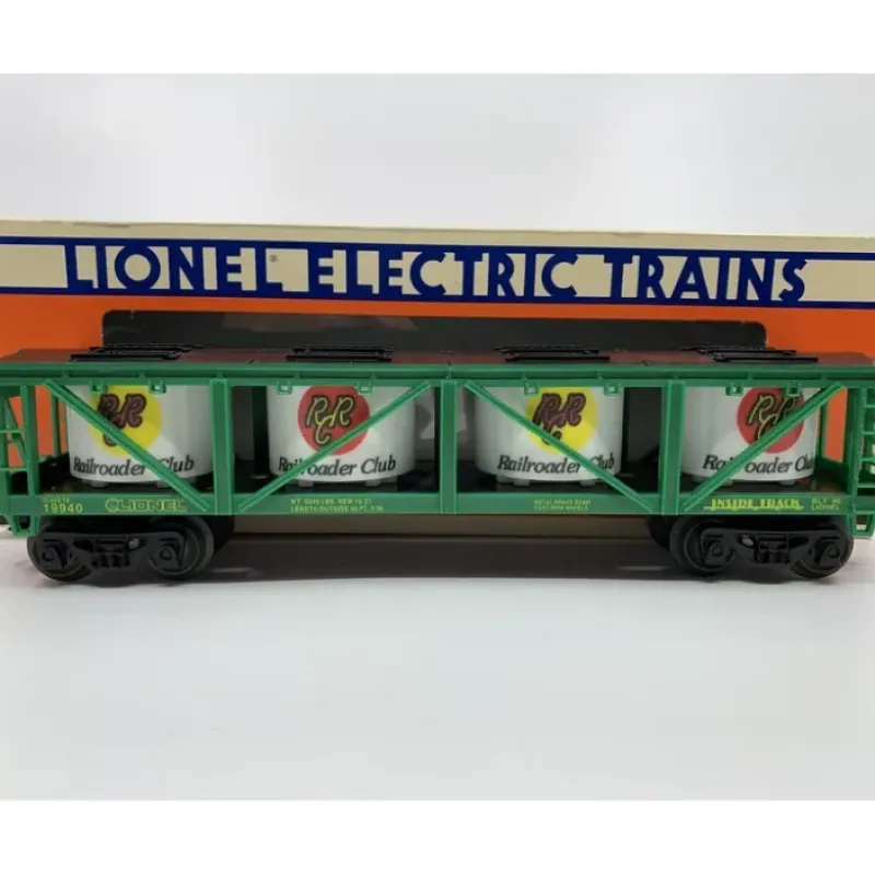 Clearance Lionel 6-19940 O Gauge Lionel Railroader Club Vat Car LN/Box - Your Source for Gaming Essentials Trains