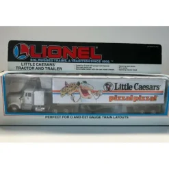 Outlet Lionel 6-12864 O Gauge Little Caesars Tractor & Trailer NIB - Your Source for Gaming Essentials Trains