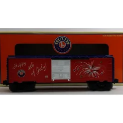 New Lionel 6-36769 O Gauge LRRC Fourth of July Lighted Boxcar LN/Box - Your Source for Gaming Essentials Trains