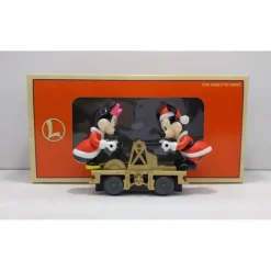 Hot Lionel 6-18433 O Gauge Mickey & Minnie Christmas Operating Handcar - Your Source for Gaming Essentials Trains