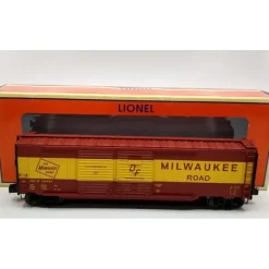 Clearance Lionel 6-17757 O Gauge Milwaukee Road Double Door Boxcar #13441 w/End Doors - Your Source for Gaming Essentials Trains