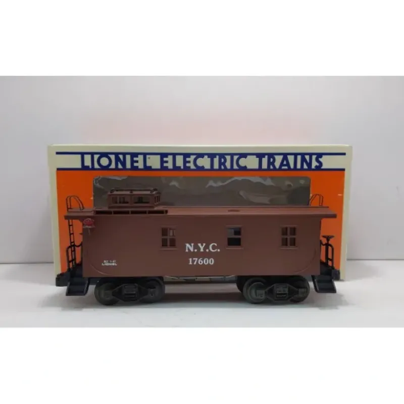 Sale Lionel 6-17600 O Gauge New York Central Woodside Illuminated Caboose #17600 LN/Box - Your Source for Gaming Essentials Trains