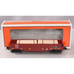 Hot Lionel 6-26696 O Gauge NJ Transit Gondola #9412 w/Wood Ties - Your Source for Gaming Essentials Trains