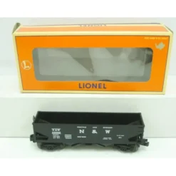 Outlet Lionel 6-19885 O Gauge Norfolk & Western Operating 2-Bay Hopper #22000 - Your Source for Gaming Essentials Trains