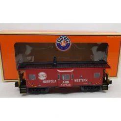 Outlet Lionel 6-17645 O Gauge Norfolk & Western Bay Window Illuminated Caboose LN/Box - Your Source for Gaming Essentials Trains