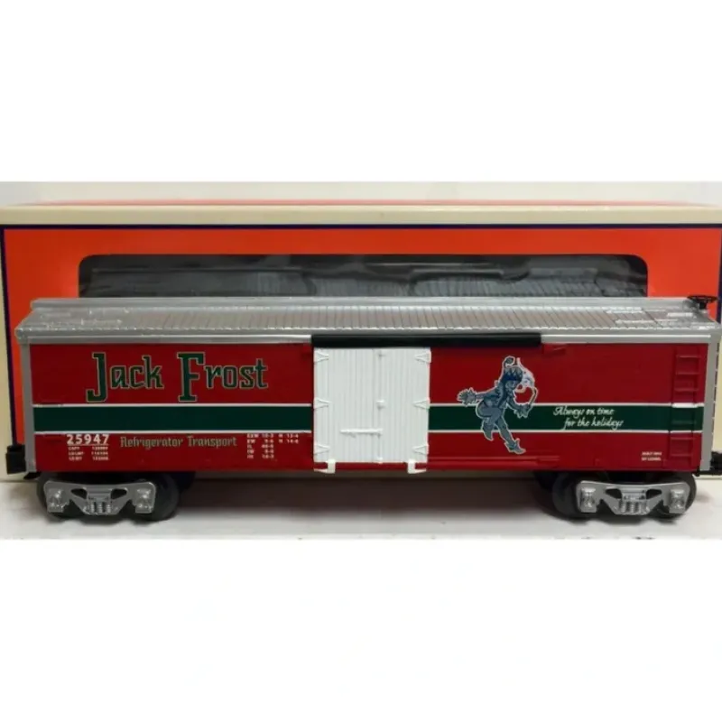Hot Lionel 6-25947 O Gauge North Pole Express Jack Frost Reefer - Your Source for Gaming Essentials Trains