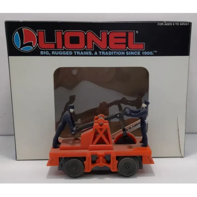 Lionel 6-18401 O Gauge Operating Workmen Hand Car LN/Box - Your Source for Gaming Essentials Trains