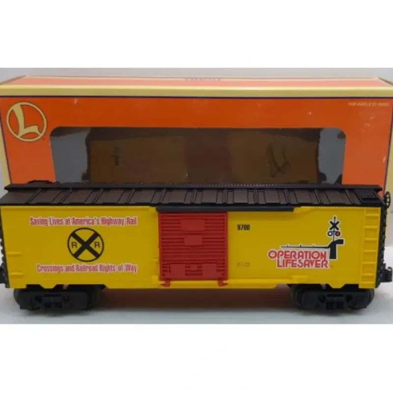 Hot Lionel 6-26201 O Gauge Operation Lifesaver Boxcar #9700 - Your Source for Gaming Essentials Trains