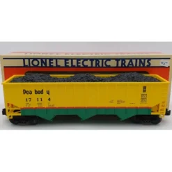 Outlet Lionel 6-17114 O Gauge Peabody 3-Bay Hopper with Coal Load LN/Box - Your Source for Gaming Essentials Trains
