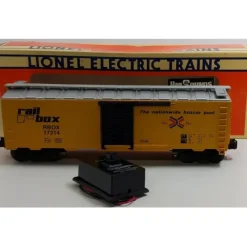 Online Lionel 6-17214 O Gauge RailBox Boxcar with Diesel Railsounds #17214 LN/Box - Your Source for Gaming Essentials Trains